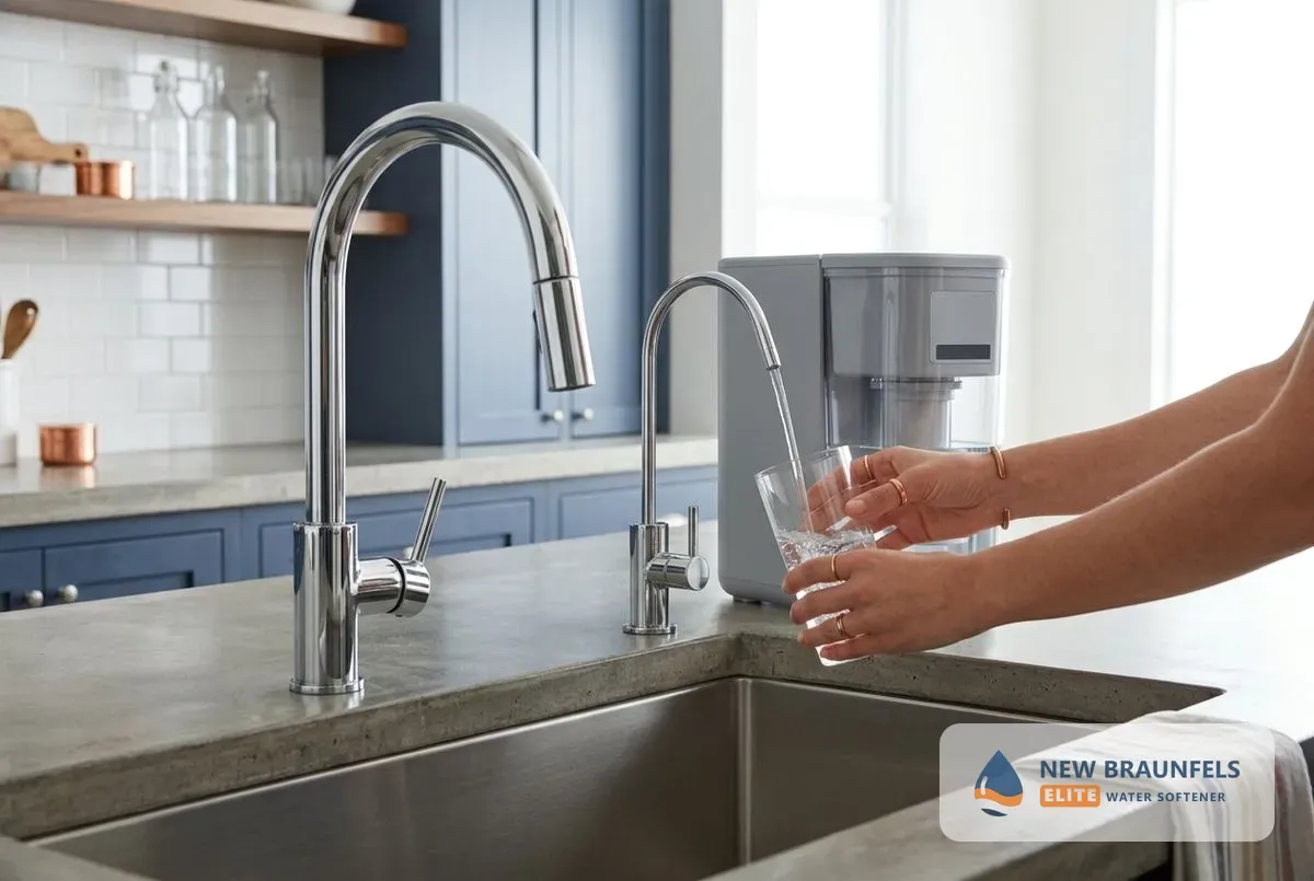 Drinking water systems New Braunfels TX under sink purification unit