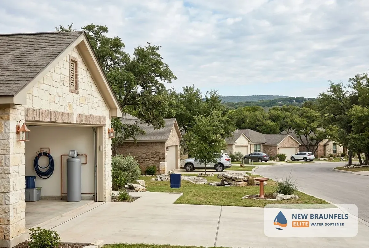 Water softener Bulverde TX home installation